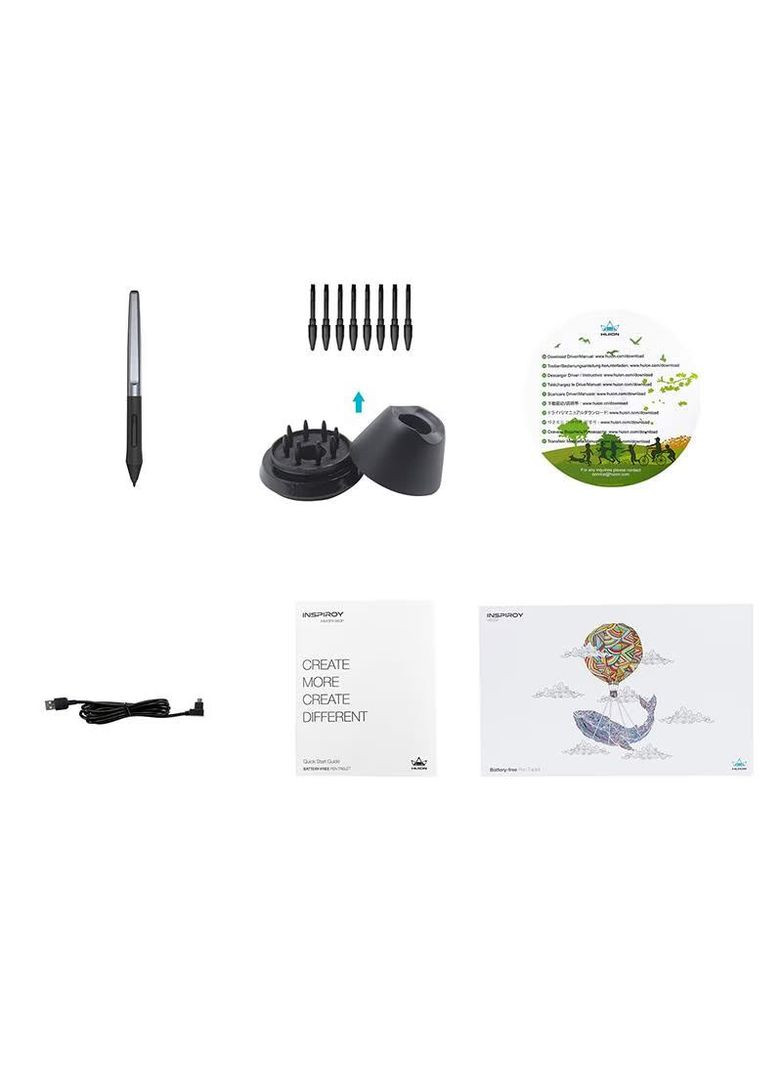 Графический планшет H950P 8.7"x5.4" H950P, microUSB, Huion (371388513)