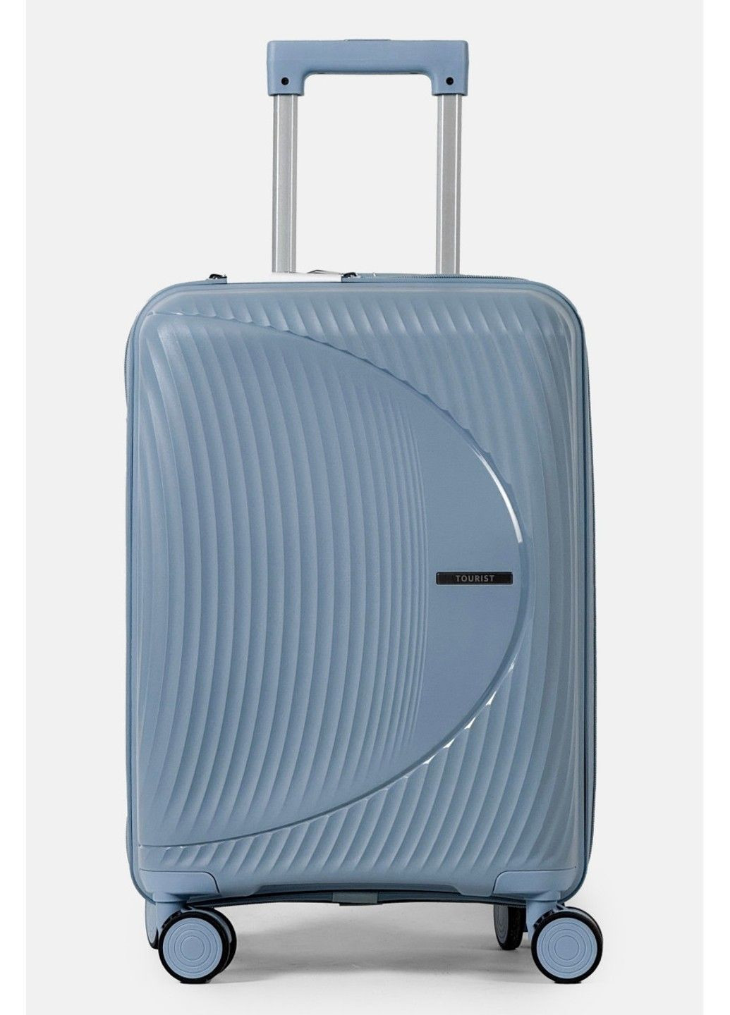Маленька пластикова валіза ручна поклажа 608-3-GB Tourist (370853670)