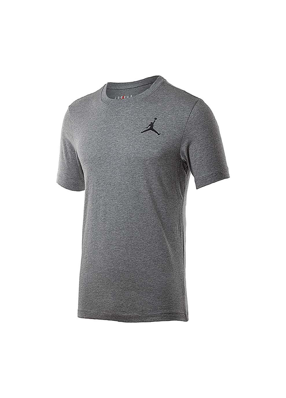 Серая мужская футболка jordanjumpman emb ss crew серый Jordan