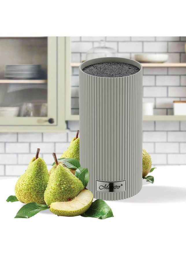 Підставка для ножів MR-1437 Grey Maestro (372992661)