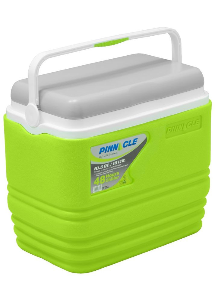 Ізотермічний контейнер Pinnacle Eskimo 10 л термобокс для пікніка та подорожей салатовий термос для їжі ProDobro (367266062)