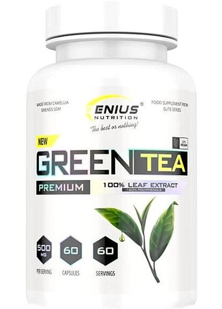 Пищевая добавка "Зеленый чай" Green Tea 60шт (1421058-28790898) Genius Nutrition (368633040)