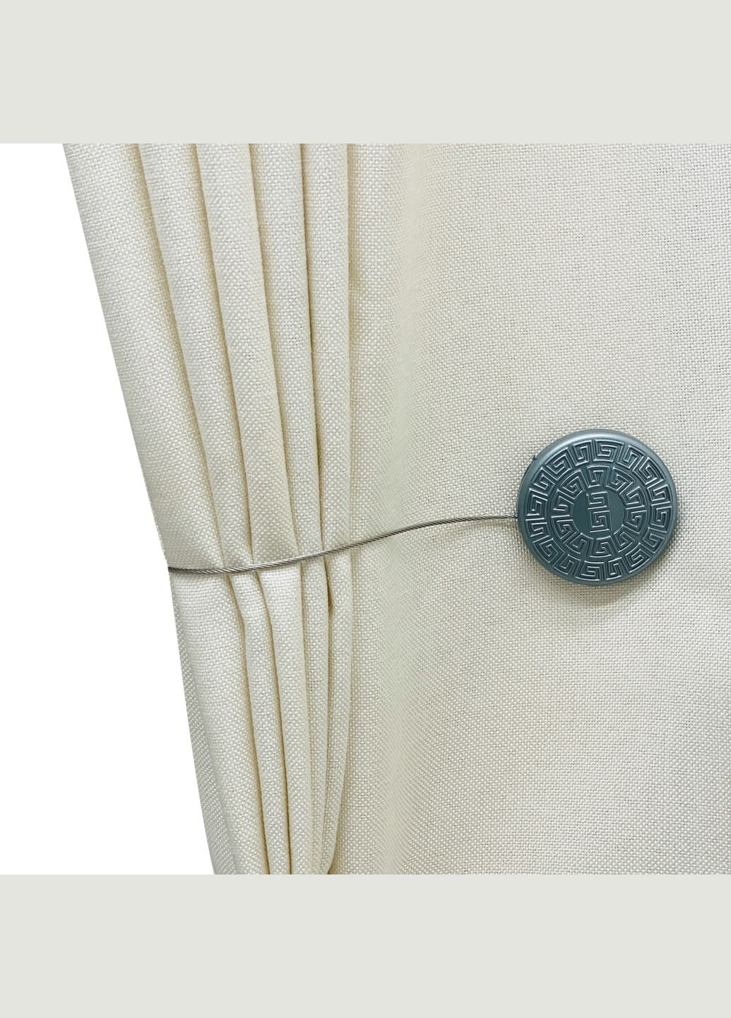 Магнит для штор круг бесконечность 5х5 см антик светлый пара 2 шт MIS LT №12а (323148017)