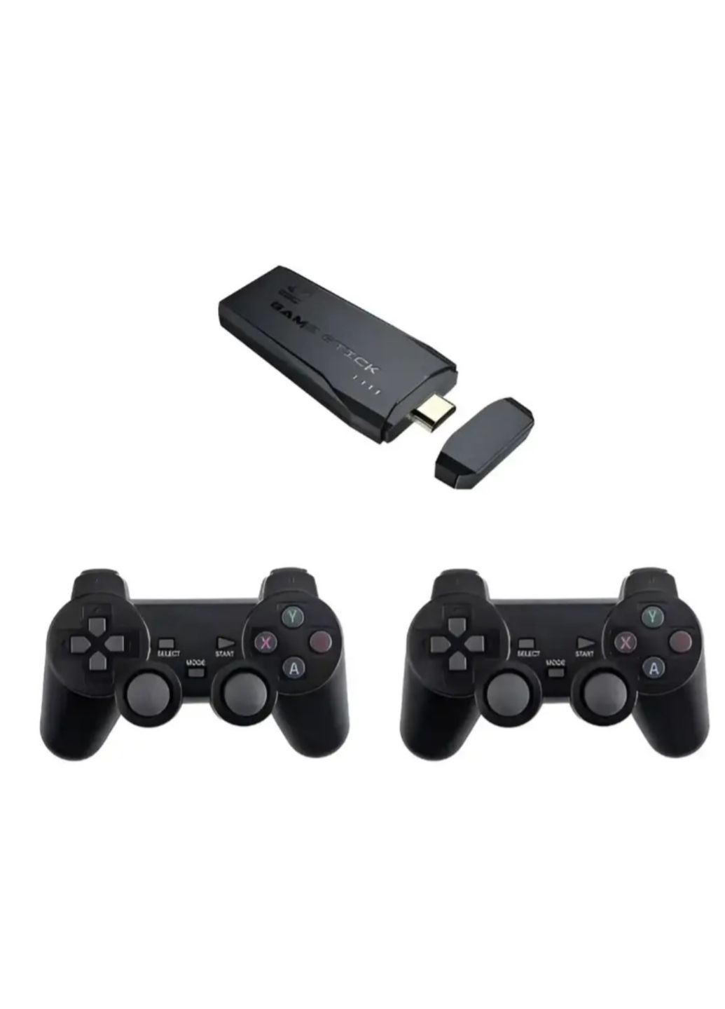 Ігрова консоль приставка з двома джойстиками Game Stick Lite M8 64GB 4k Ultra HD No Brand (347302797)