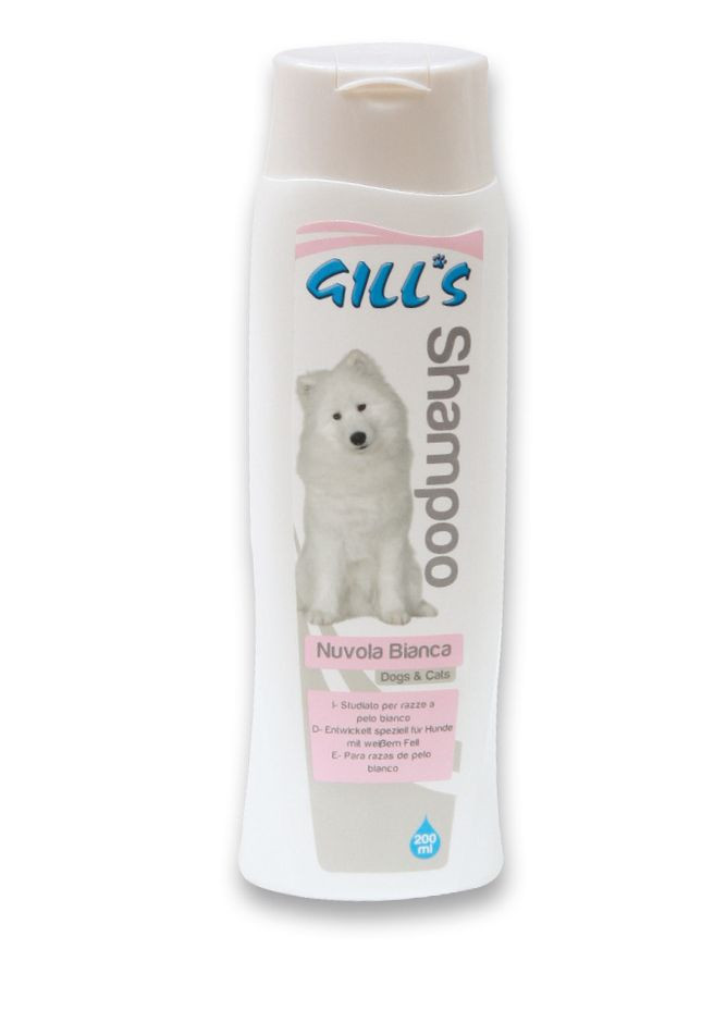 Шампунь Gill's для белой шерсти собак и кошек, стимулирует окрас, 200 мл (С3052986) Croci (278308133)