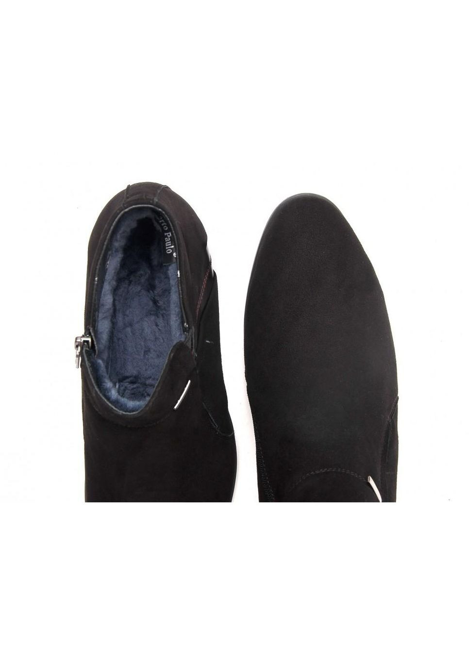 Черные ботинки 7134639 цвет черный Roberto Paulo