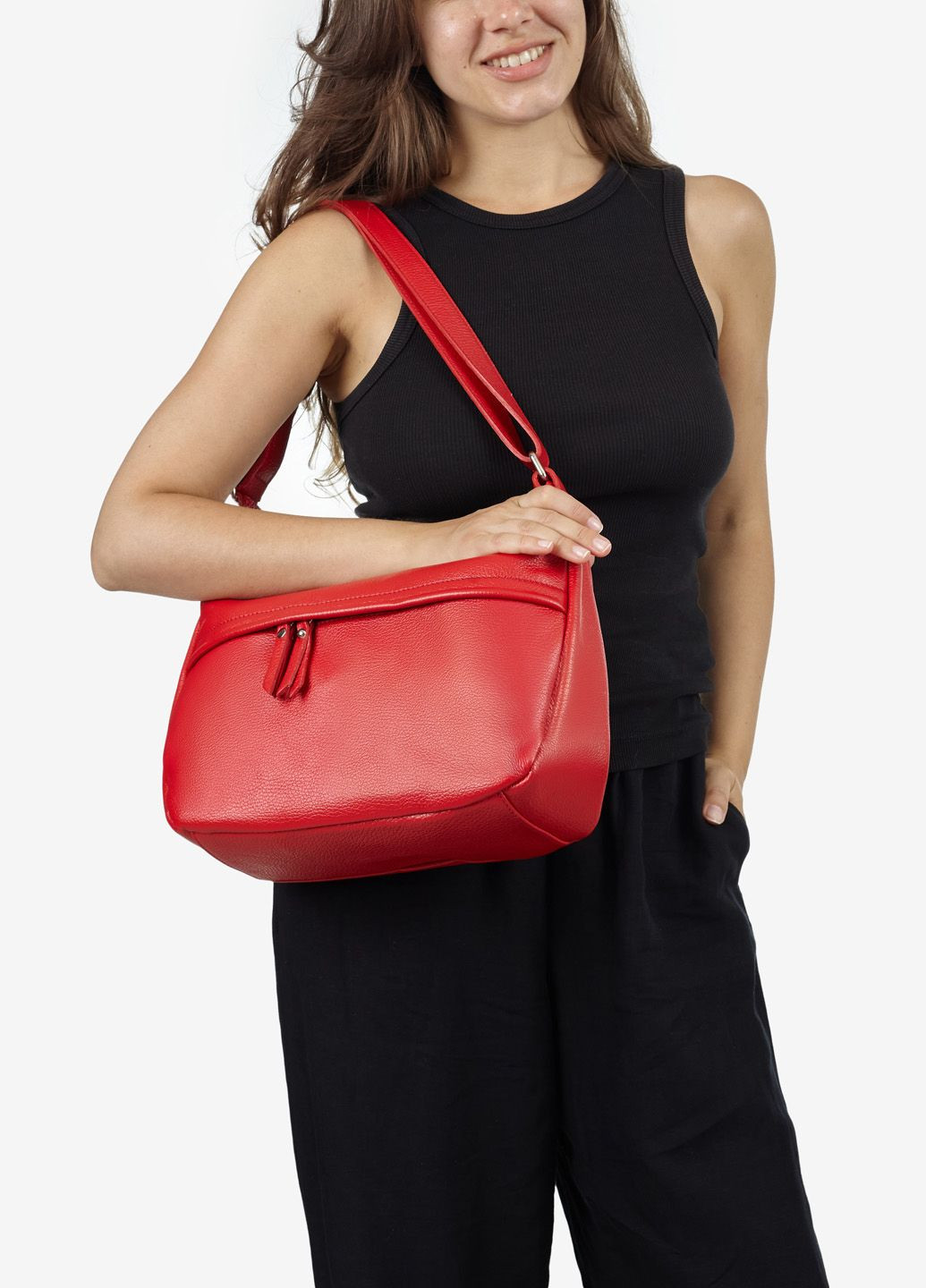 Сумка жіноча шкіряна на плече крос-боді середня Сrossbody Regina Notte (299901461)