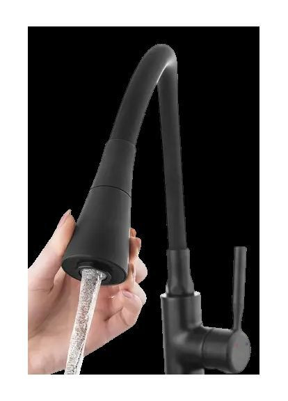 Комплект кухонної мийки Handmade PVD чорна HS54*48 (3.0/1.0 мм) декор Kraft (369720159)