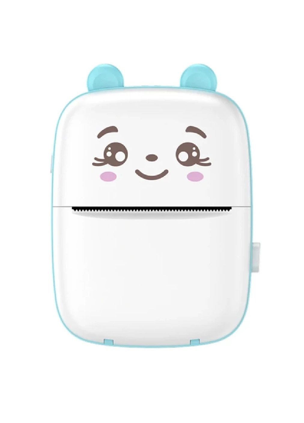 Термопринтер принтер портативный аккумуляторный с термопечатью по Bluetooth для детей 11.3x8.3x3.8 см (476547-Prob) Голубой Unbranded (284117315)