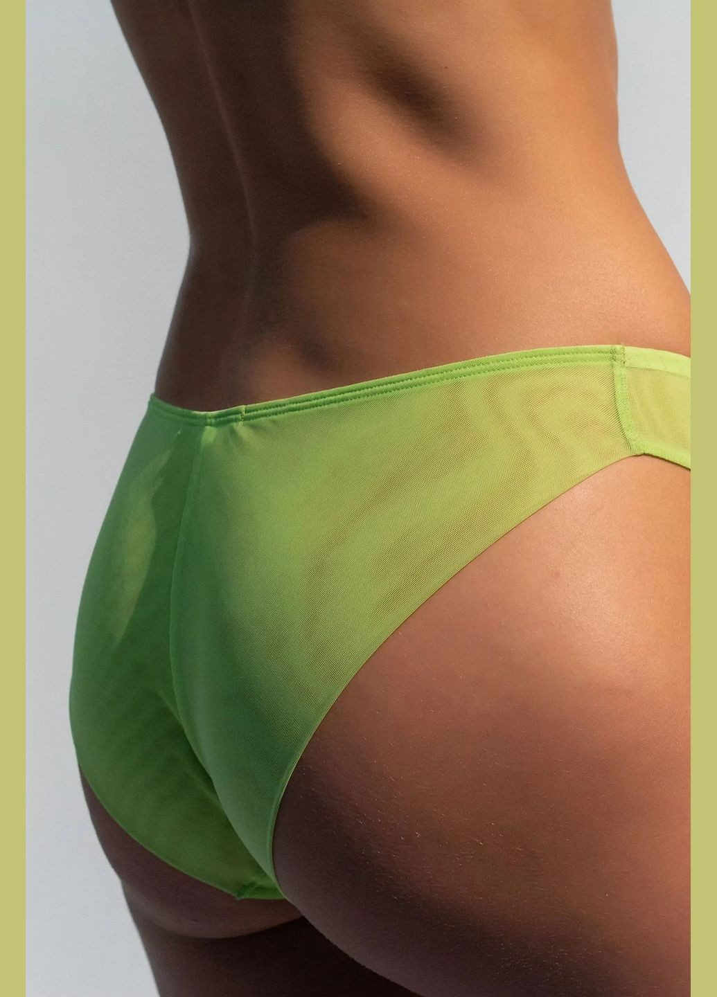 Трусики бікіні з мікросітки Nokaya 211304-13 I.D.Line green (322768206)