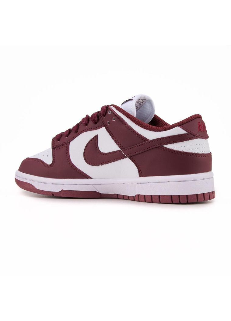 Білі Осінні кросівки чоловічі nike dunk low retro team red найк сб данк No Brand