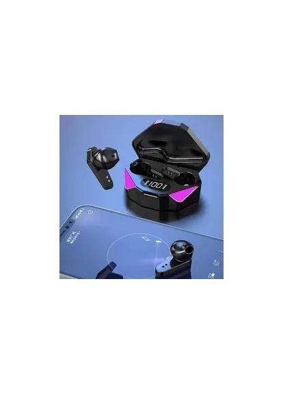 Бездротові ігрові навушники X 15 з RGB LED підсвічуванням та шумоподавленим Furminator (371632666)