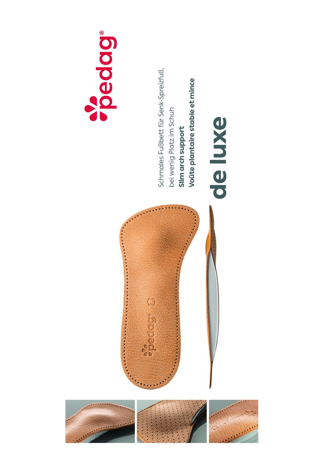 Ортопедическая полустелька-супинатор De Luxe 123 ( ) Pedag (331164998)