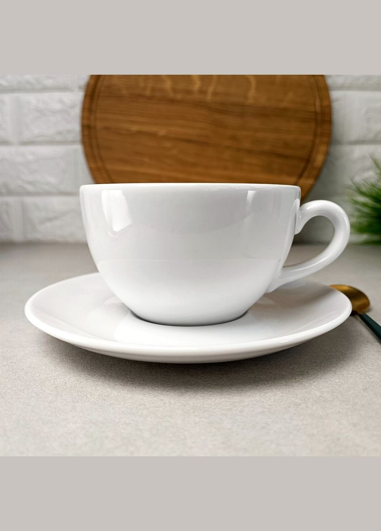 Чашка порцелянова з блюдцем "Aida" 280 мл (450,451) Lubiana (303209571)
