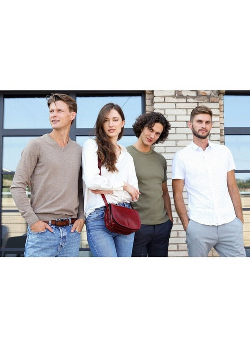 Женская кожаная сумка кросс-боди 25х18х9 см Time Resistance (315868839)