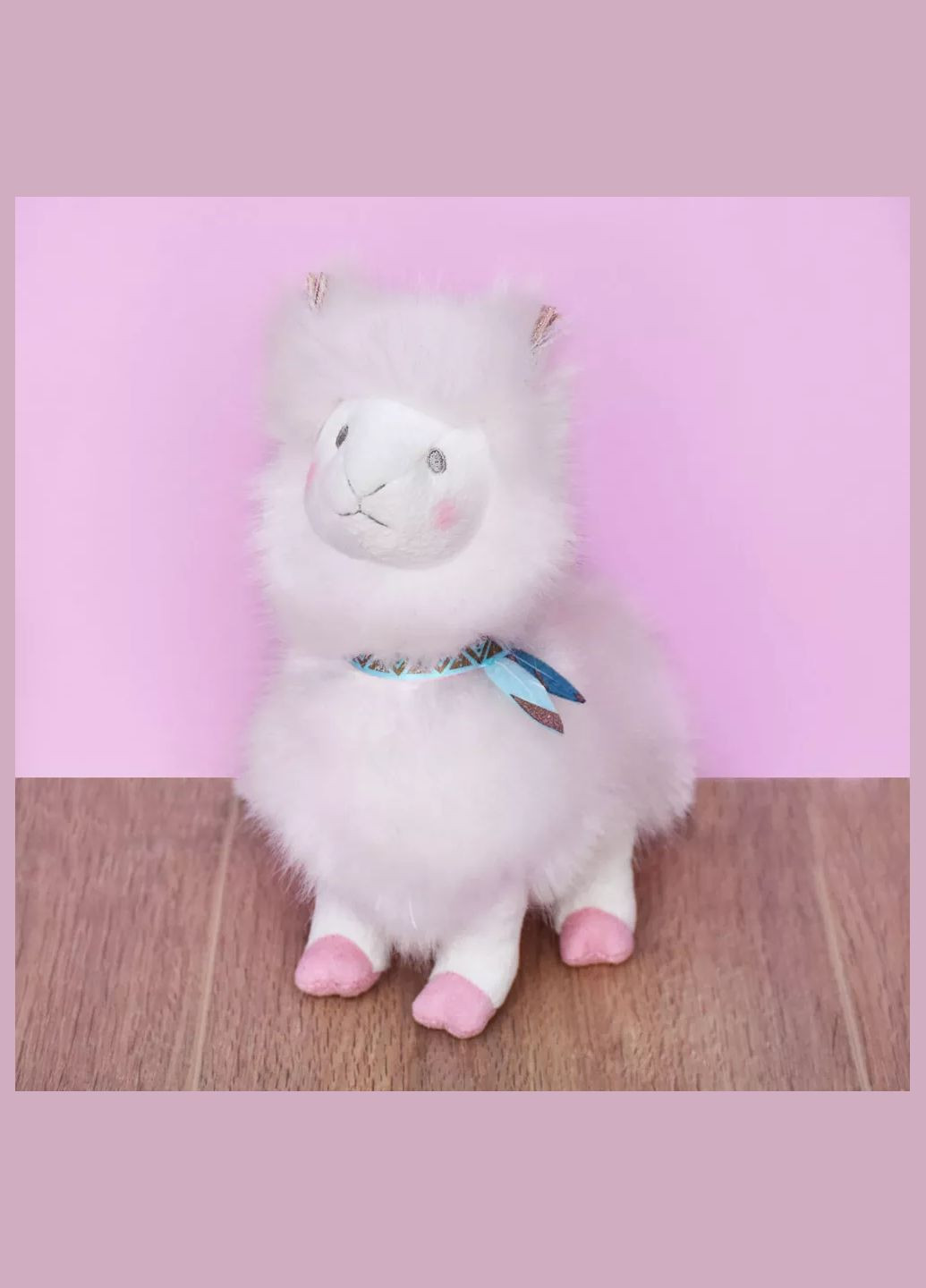 М'яка іграшка лама біла 20 см (HO2797) Doudou et Compagnie (326887394)