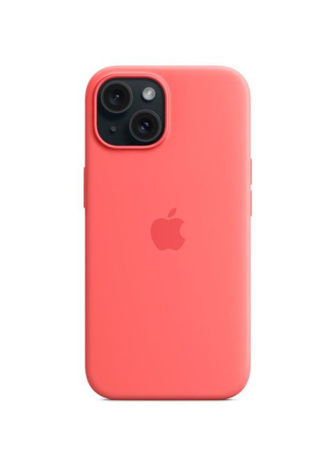Чохол до мобільного телефона (MT0V3ZM/A) Apple iPhone 15 Silicone Case with MagSafe Guava (361110673)