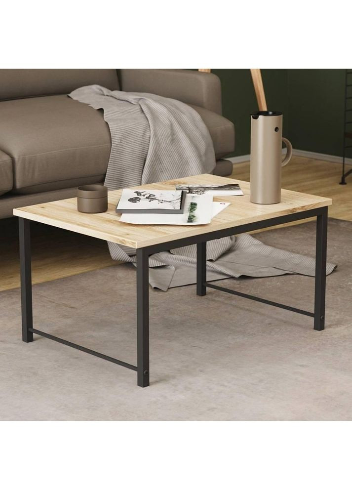 Стіл журнальний приставний Террі Комбо 345x662x440 метал ДСП Сан-Марино 16 мм (FRD-105137) Ferrum-decor (365445098)