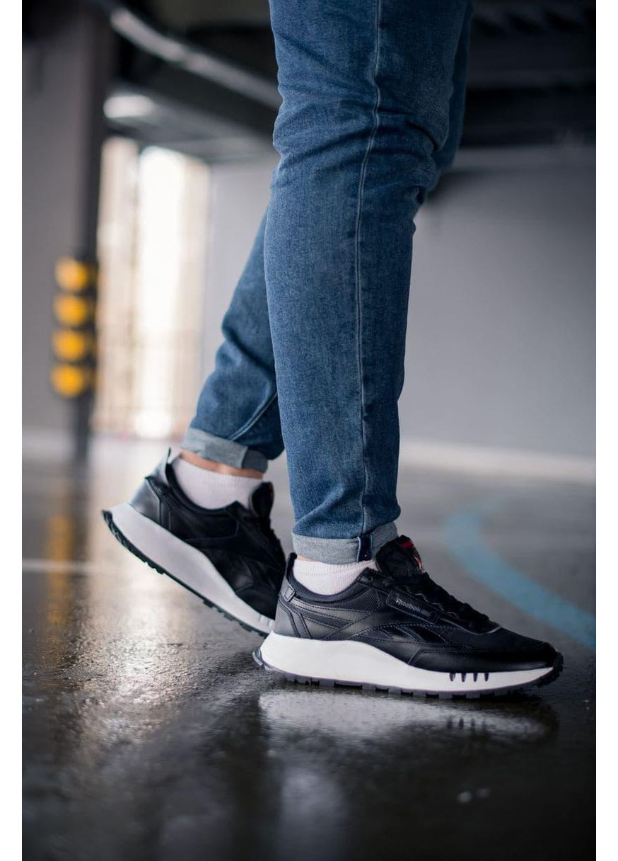 Білі Осінні кросівки чоловічі reebok classic leather legacy рібок No Brand