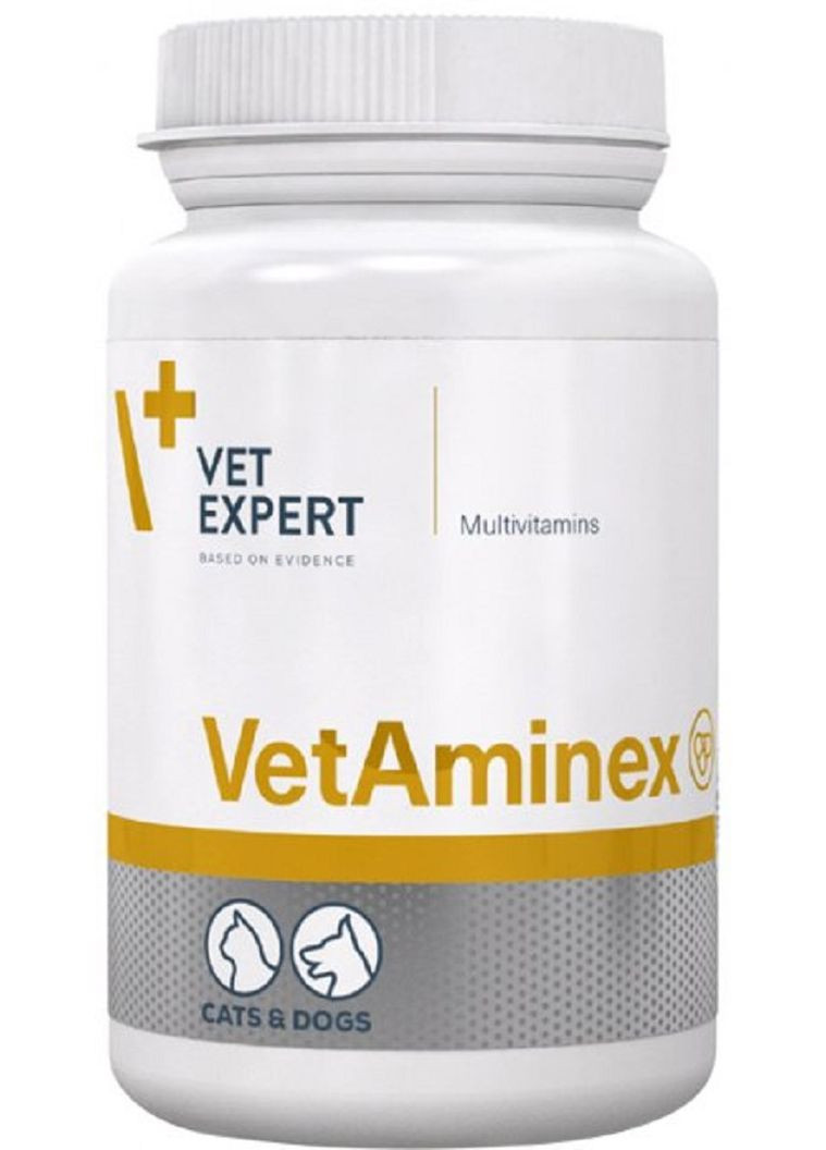 Комплекс витаминов и минералов для кошек и собак VetAminex 60 капсул (5902768346695) VetExpert (279572012)