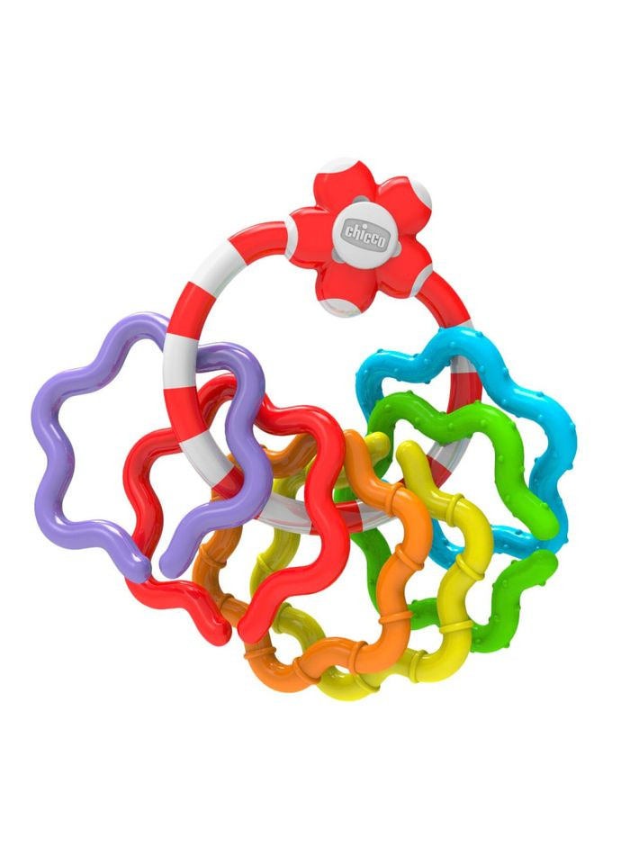 Игрушка-погремушка "Кольца" 05954.00, 6 колец Chicco (371263003)