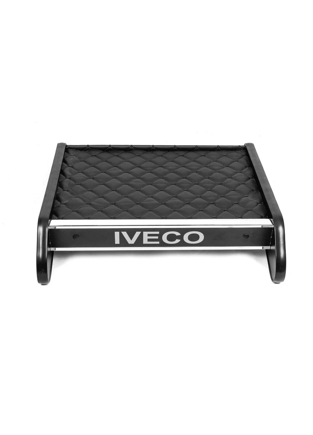 Полиця на панель (Чорна з чорною ниткою) для Iveco 2006-2014 рр Digital Designs Daily (389781211)