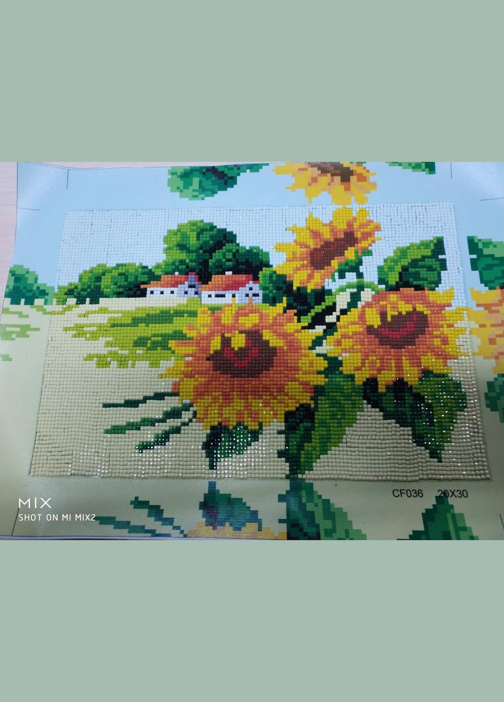 Набор для алмазной мозаики Подсолнухи 20х30 DT712 ColorArt (299772517)