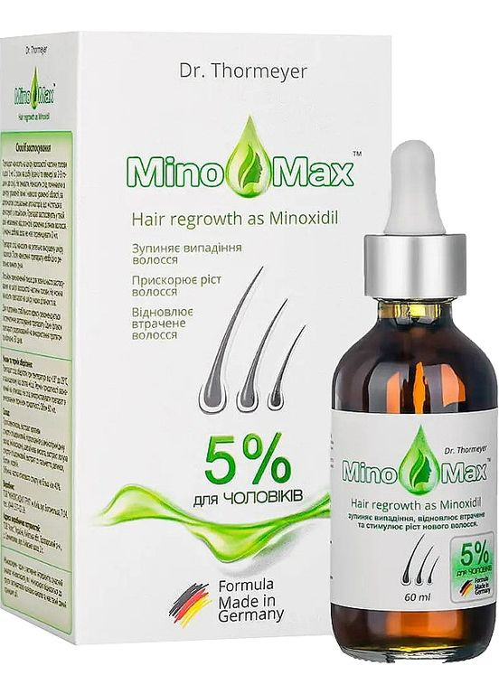 Лосьон для восстановления и стимуляции роста волос для мужчин 5% Hair Regrowth 60ml (2-984305) MinoMax (369795815)