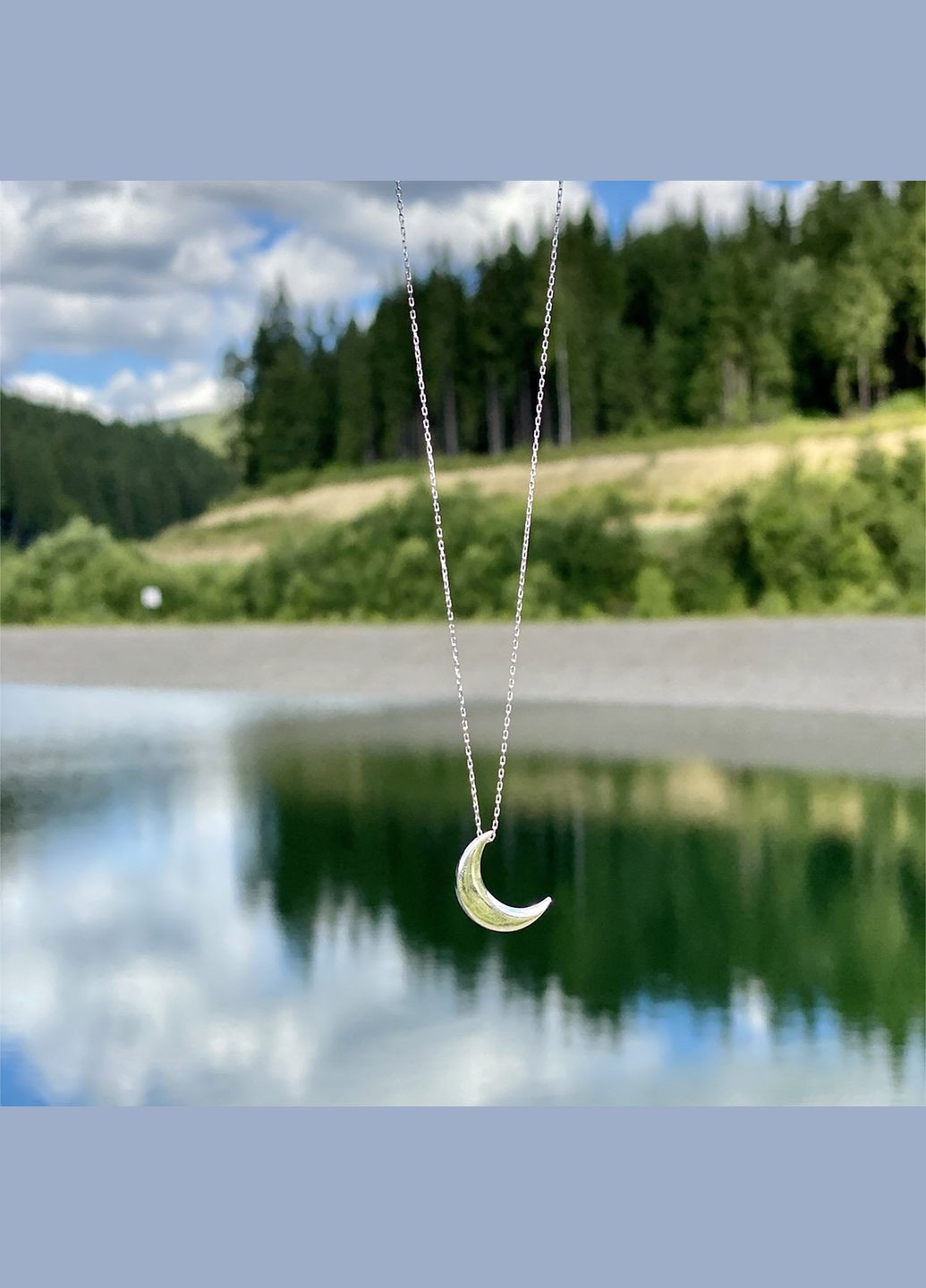 Колье Луна в серебре 181029 39 Oniks (264644109)