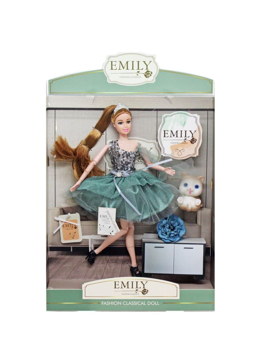 Кукла "Emily" с котиком и цветком MIC (292252380)