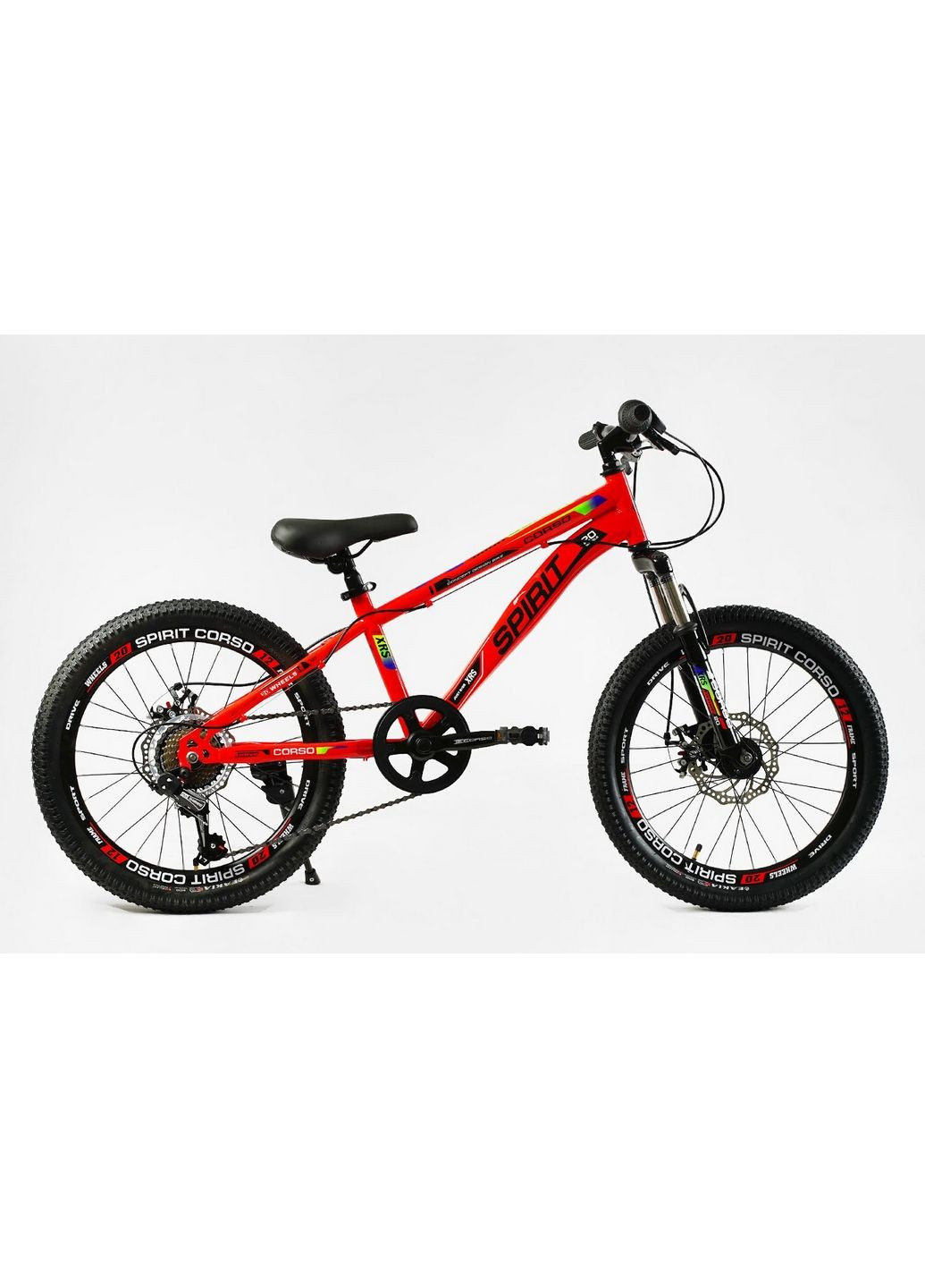 Велосипед Спортивний "SPIRIT" сталева рама, 7 швидкостей Corso (288135761)