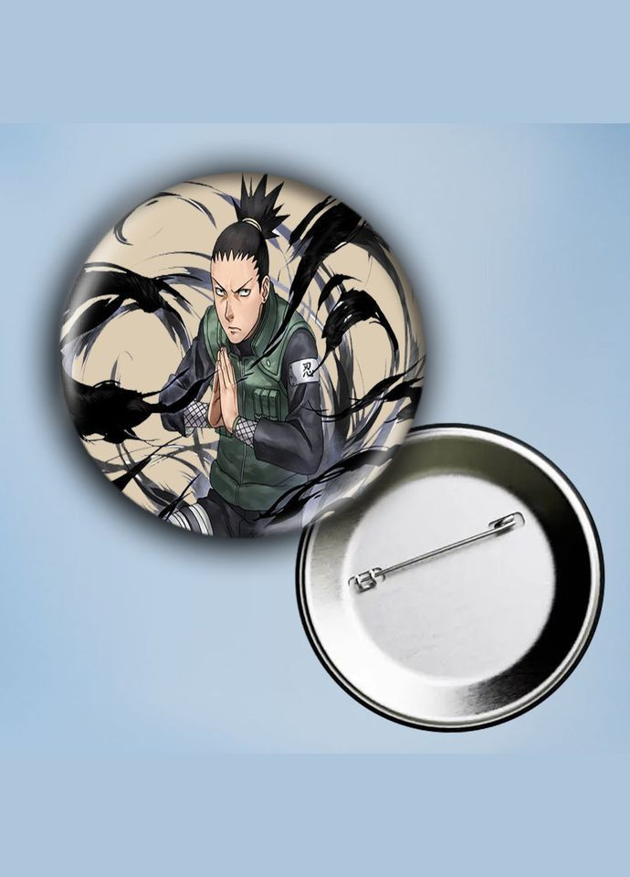 Значок на булавці Аніме Наруто #41 металевий 56 мм No Brand (304509255)