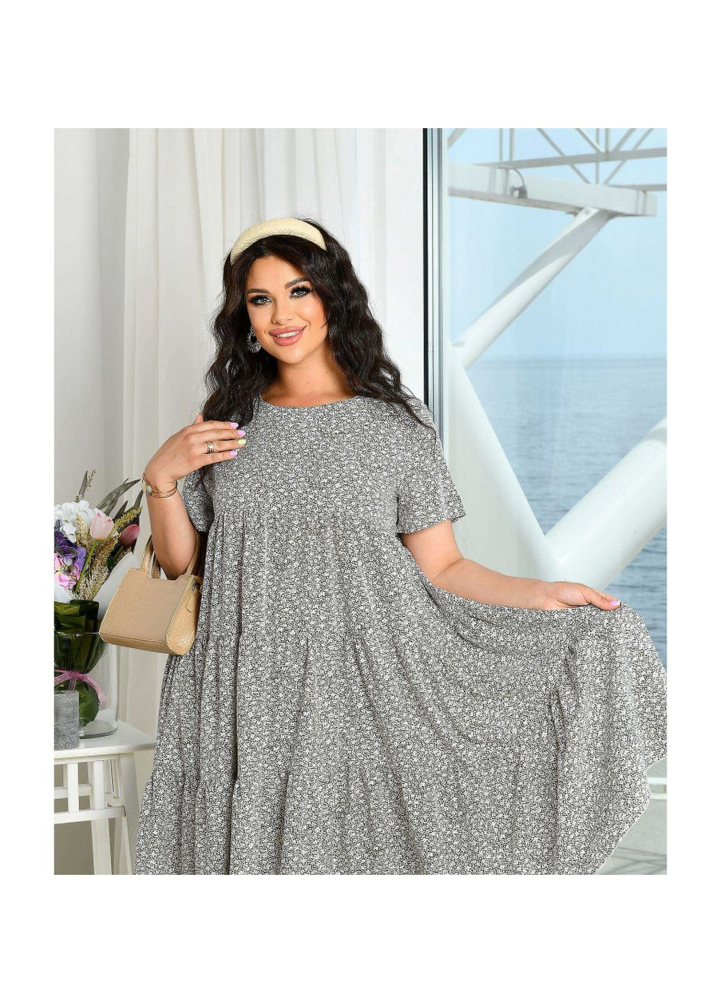 Оливковое (хаки) платье Liton