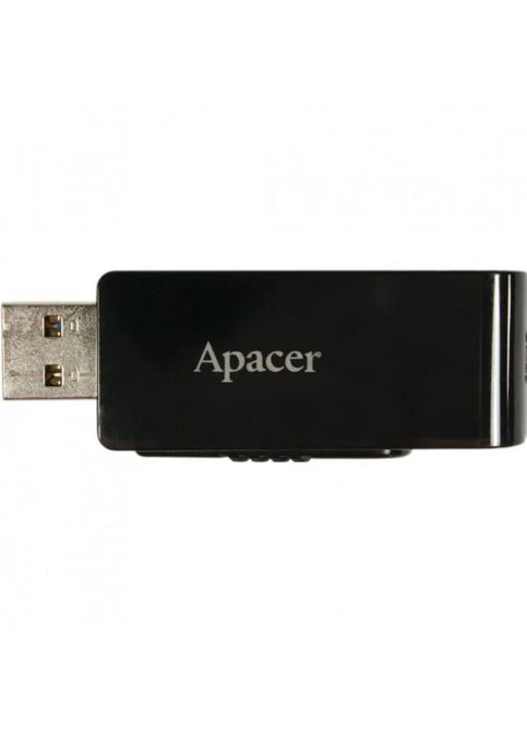 Флеш пам'ять usb Apacer 64GB AH350 Black RP USB3.0 (268140998)