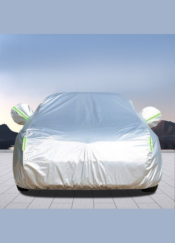 Защитный чехол-тент для авто Hatchback от снега дождя солнца водонепроницаемый 475*180*160 14шт Lesko (336199011)