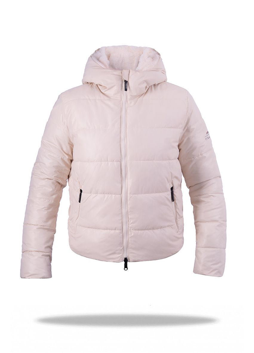 Белая зимняя куртка женская af 2277 белая Freever