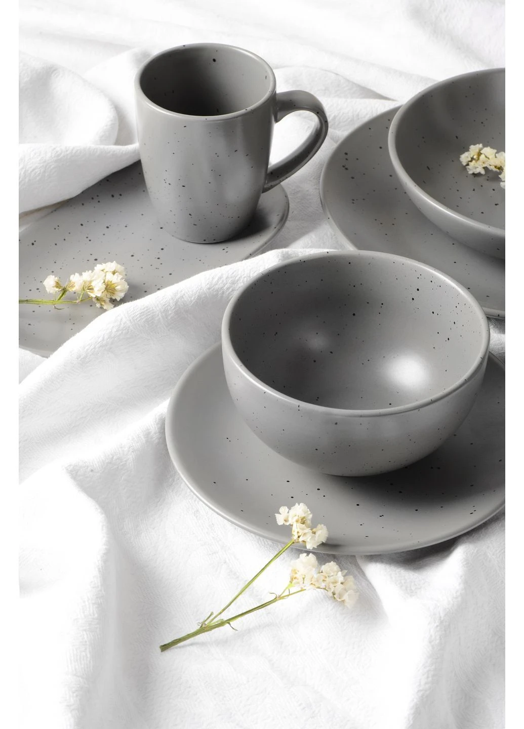 Тарілка супова Limited Edition SANDY GREY /суп. 20 см Графіт No Brand (401619095)