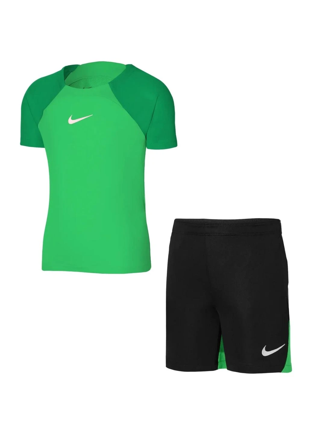 Комплект футбольної форми дитячий зелено-чорний DH9484-329 Nike DRI-FIT ACADEMY PRO (396510469)