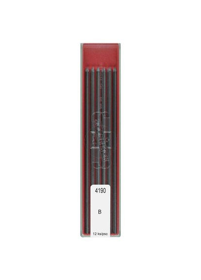 Грифели для цангового карандаша Kohi-noor 4190 2,0 мм B 12 шт Koh-I-Noor (281999467)