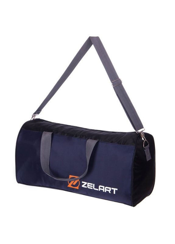 Сумка спортивна GA-4119 (поліестер, розмір 50х25х25см, темно-синій) Zelart (361435191)