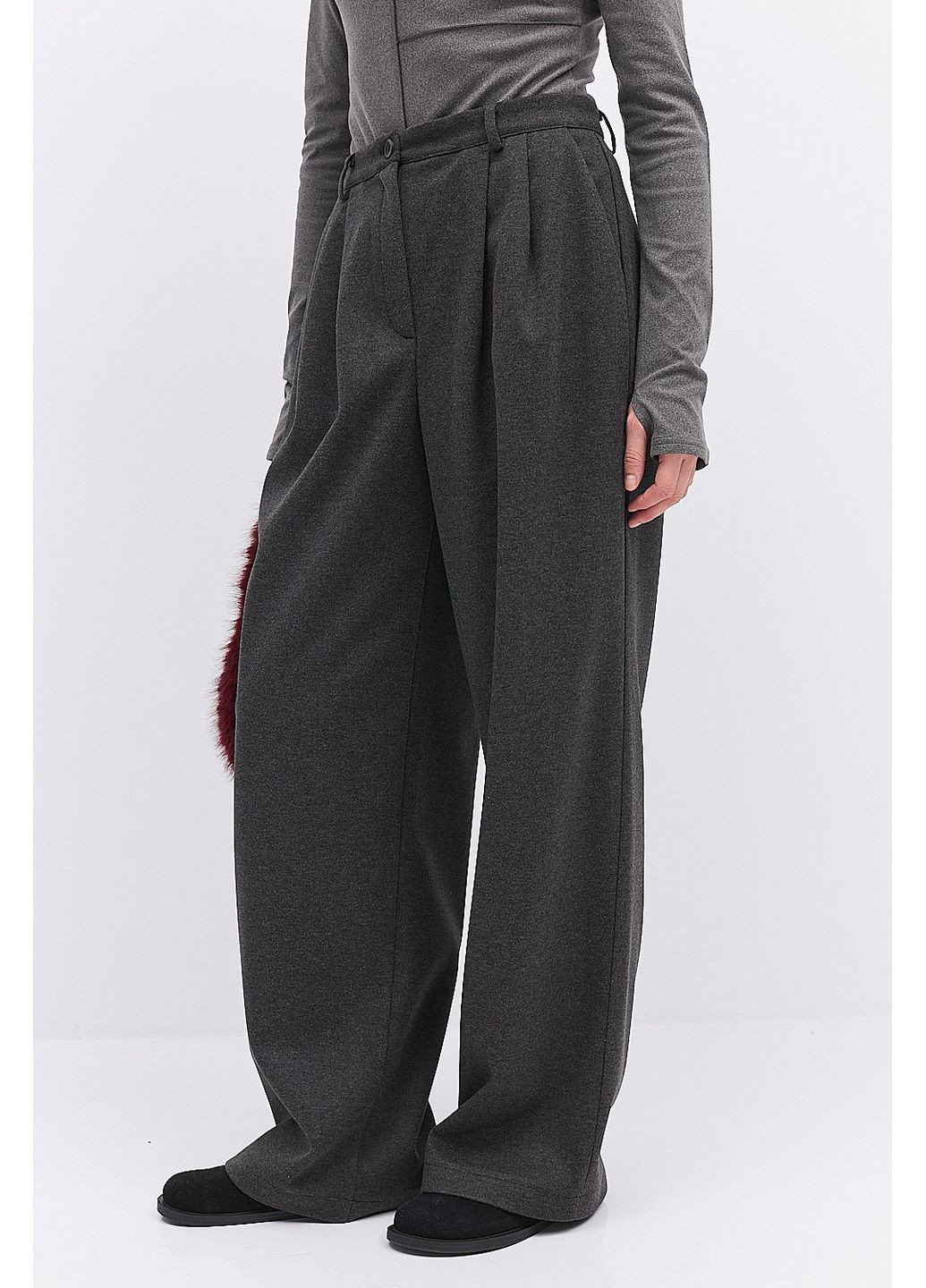 Жіночі теплі штани-палаццо Arjen (364653249)