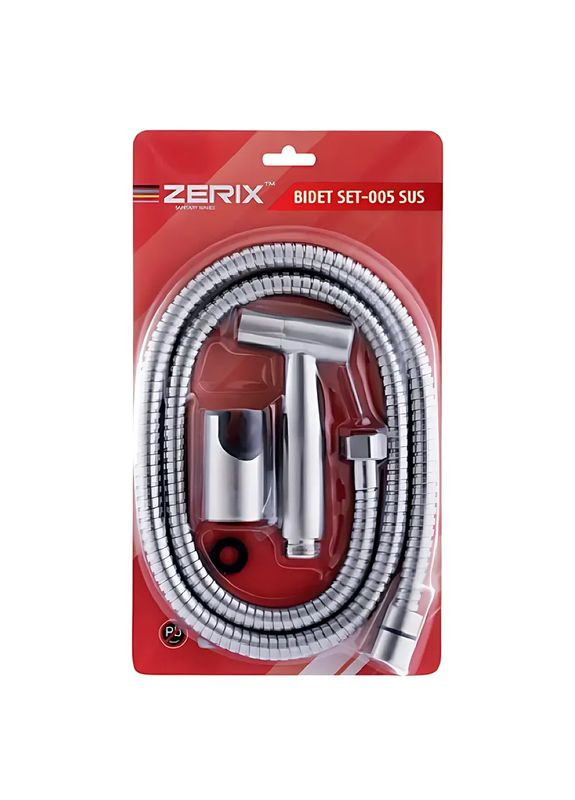 Набор для гигиенического душа BIDET SET-005.SUS из нержавеющей стали SUS304 упаковка блистер (ZX5860) Zerix (325478096)