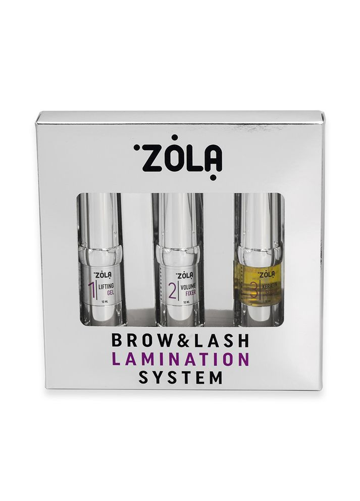 Набір для ламінування Brow&Lash Lamination System ZOLA (314932833)