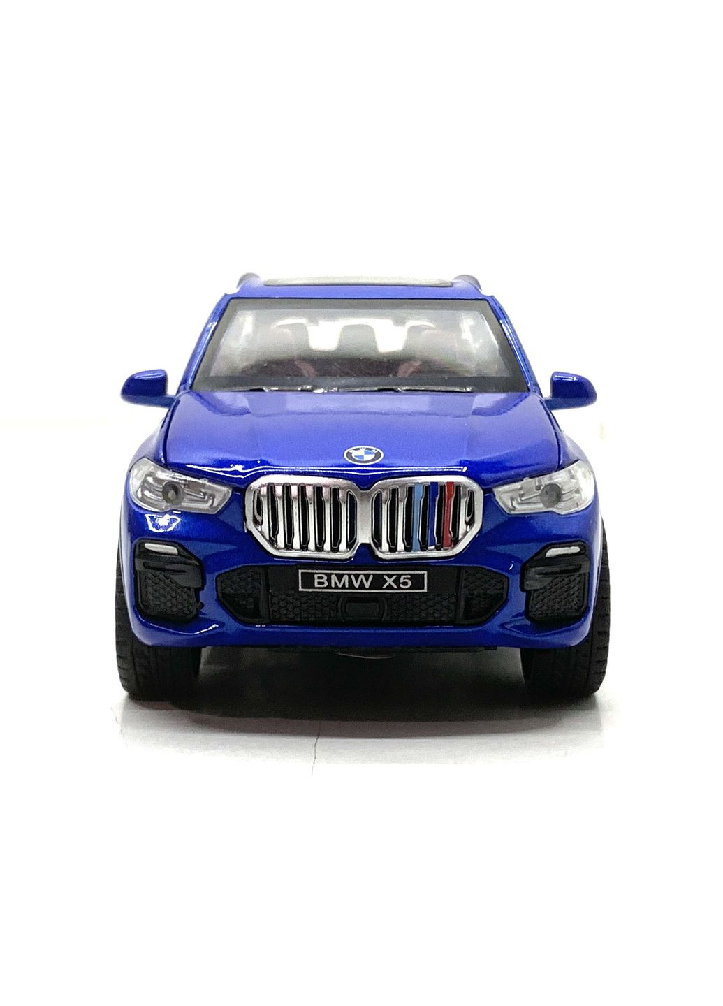 Машина Автосвіт BMW Х5 інерційна масштаб 1:32 відчиняються двері капот багажник 16,5см Синя (AP-1755) No Brand (302215622)