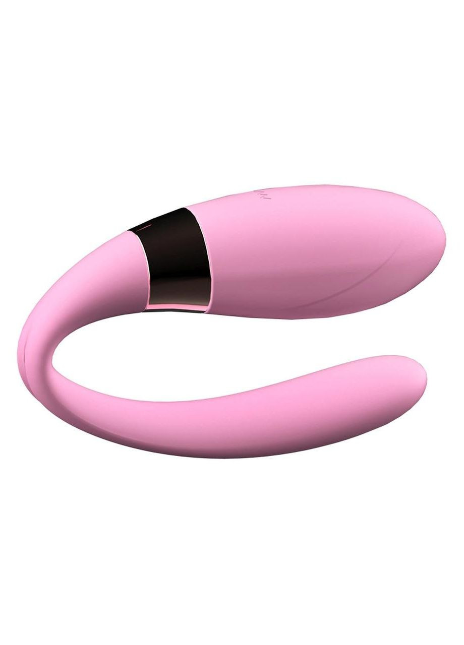 Вібратор для пар - V-Vibe Pink, USB, 7 Function, Remote Control No Brand (335862621)