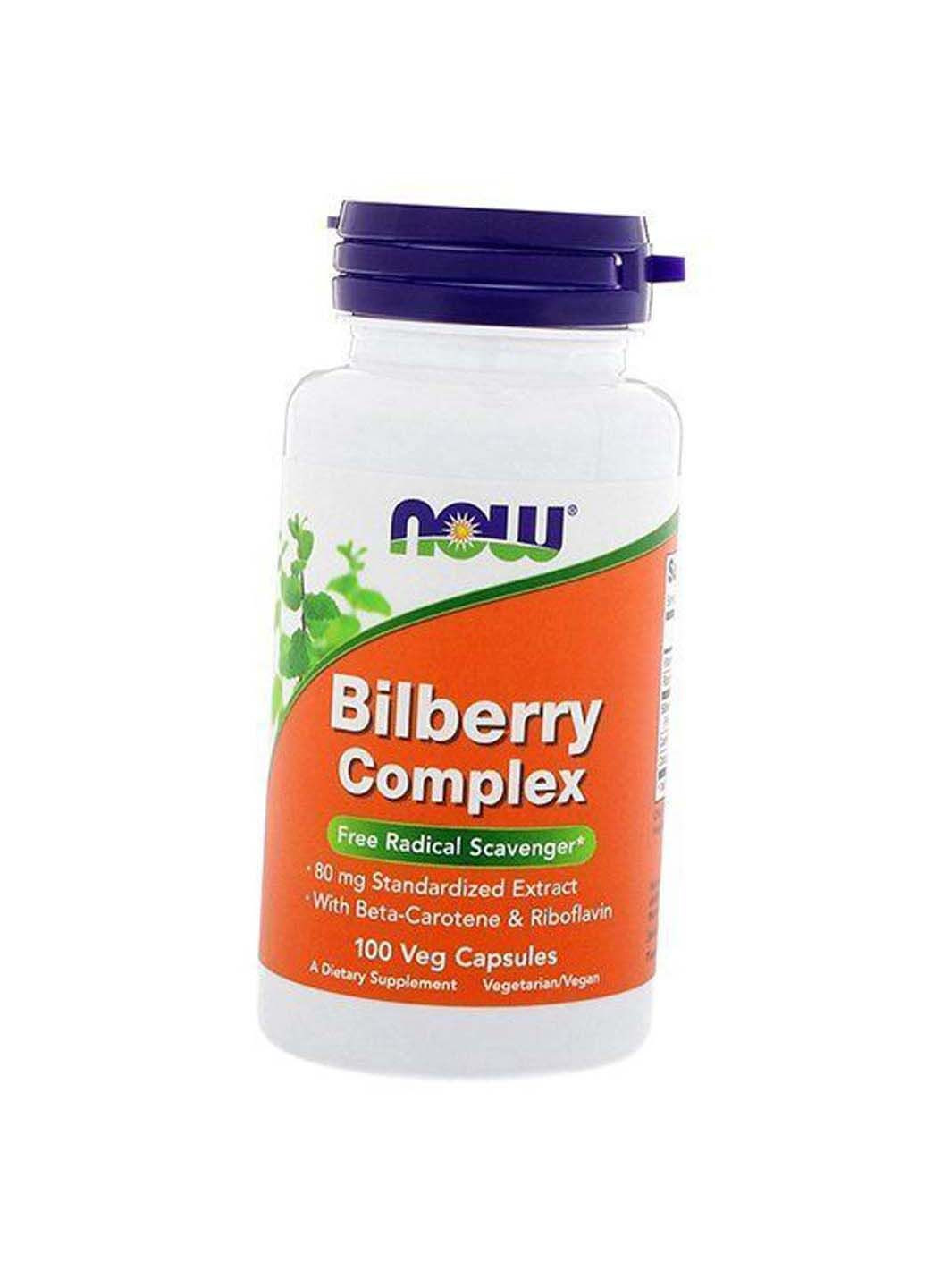 Bilberry Complex 100вегкапс Now Foods (292710964)