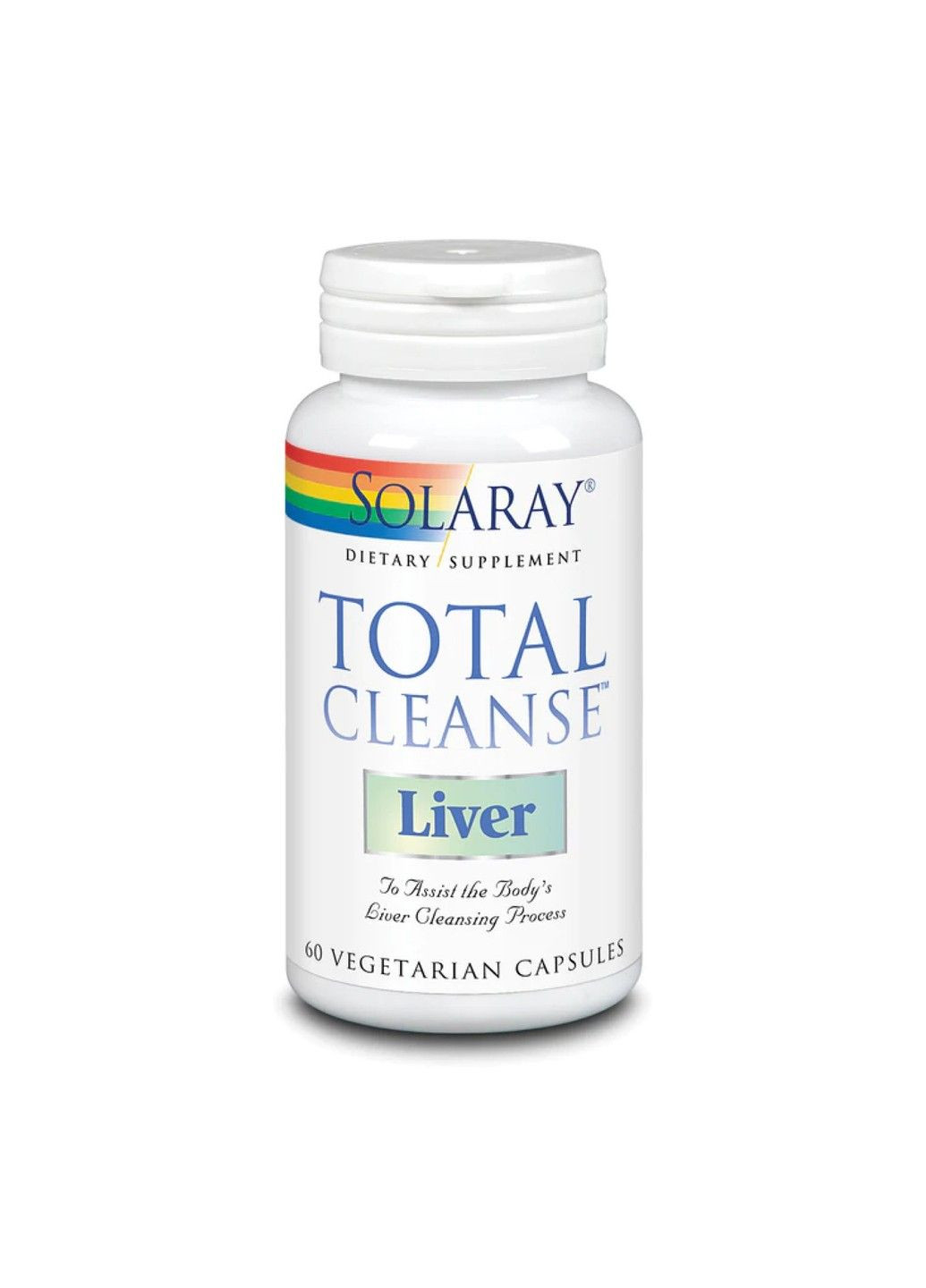 Total Cleanse, суміш для очищення печінки, 60 вегетаріанських капсул Solaray (347600056)