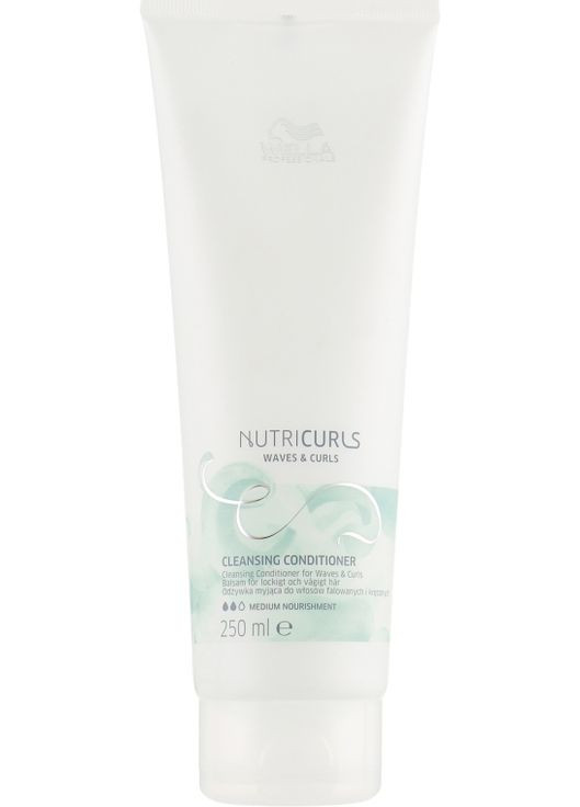 Кондиціонер для хвилястого волосся Nutricurls Cleansing Conditioner for Waves and Curls 250ml (695575-60012) Wella Professionals (368663930)