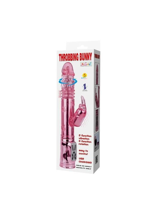 Ротатор Hi-Tech Throbbing Bunny перезаряджаючий BW-058008 Baile (383080836)