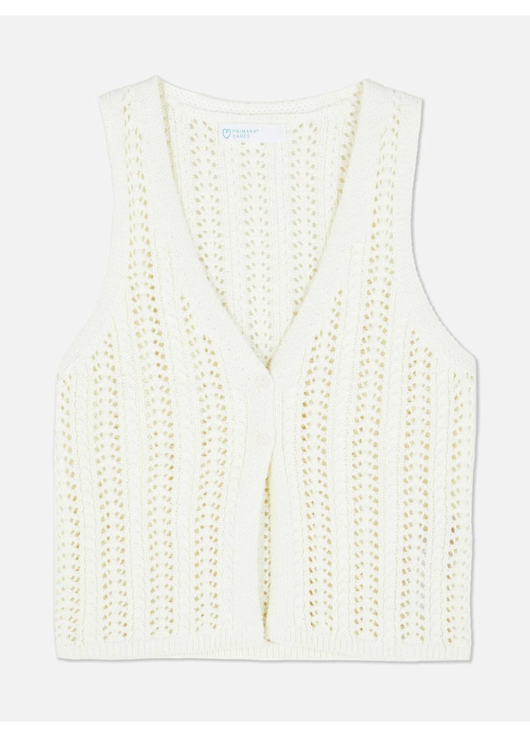 Жилетка,молочний, Primark (397562951)